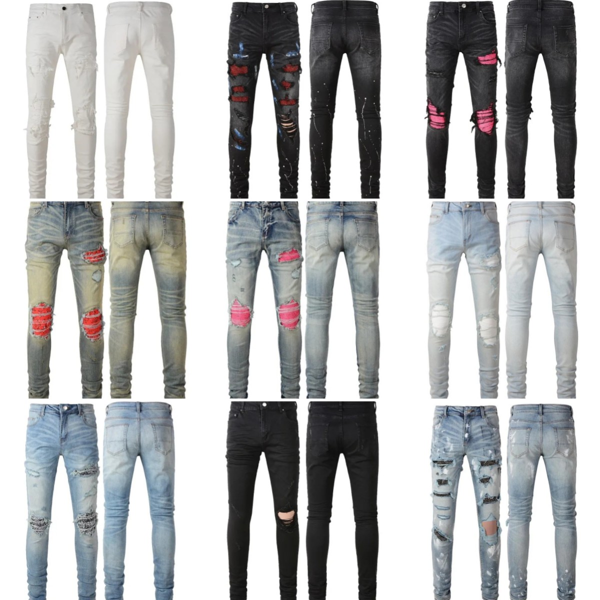Designer Mens Jeans Washed Purple Jeans For Mens Stretch Skinny stacked jeans Embroidery pants Ripped Slim High Street 23SS Denim Straight Streetwear Legged Jeans, Orange
Designer Mens Jeans Washed Purple Jeans For Mens Stretch Skinny stacked jeans Embroidery pants Ripped Slim High Street 23SS Denim Straight Streetwear Legged Jeans, Orange