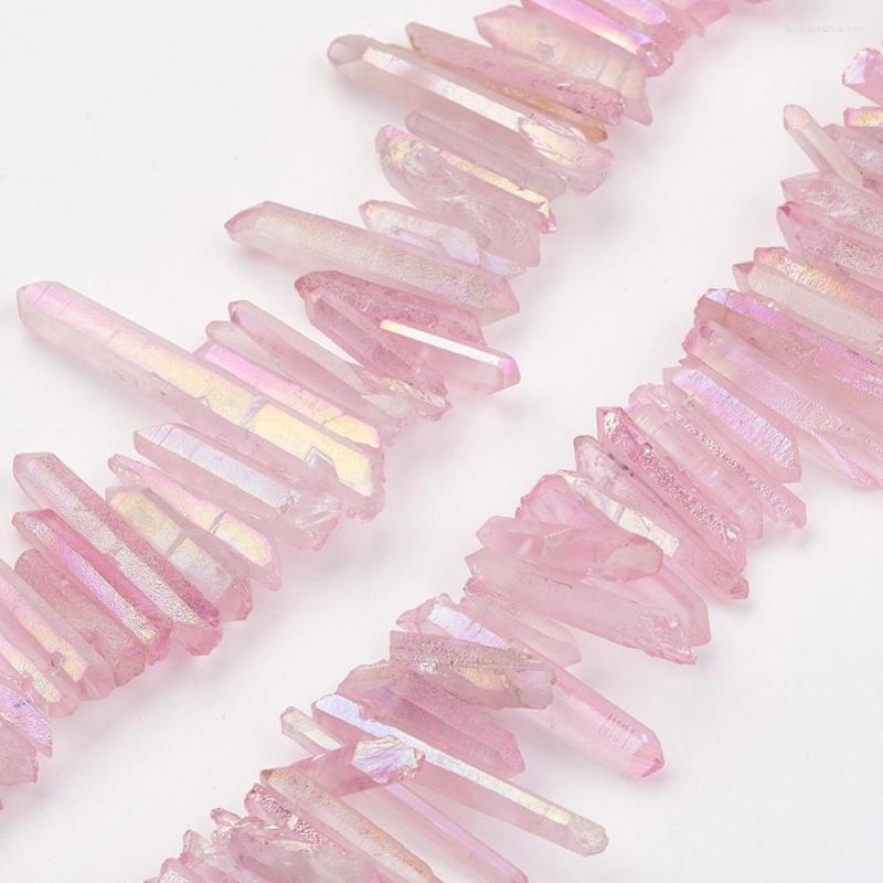 Beads Pink Light Green Dyed Natural Stone Quartz Chips For Jewelry Making DIY Bracelet Necklace Earrings About 58-63pcs/strand
Beads Pink Light Green Dyed Natural Stone Quartz Chips For Jewelry Making DIY Bracelet Necklace Earrings About 58-63pcs/strand