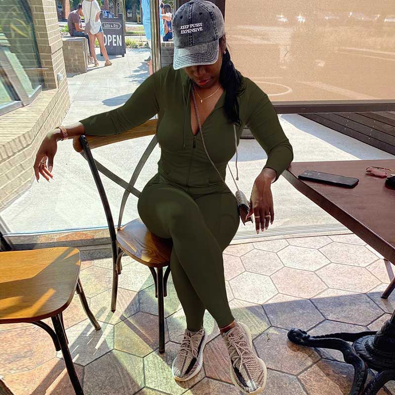 Tracksuit Women Women's Two Piece Pants Autumn Casual Two Piece Set Hooded Crop Tops Sporty Leggings Matching Stretchy Soft Skinny Fitness Slim S