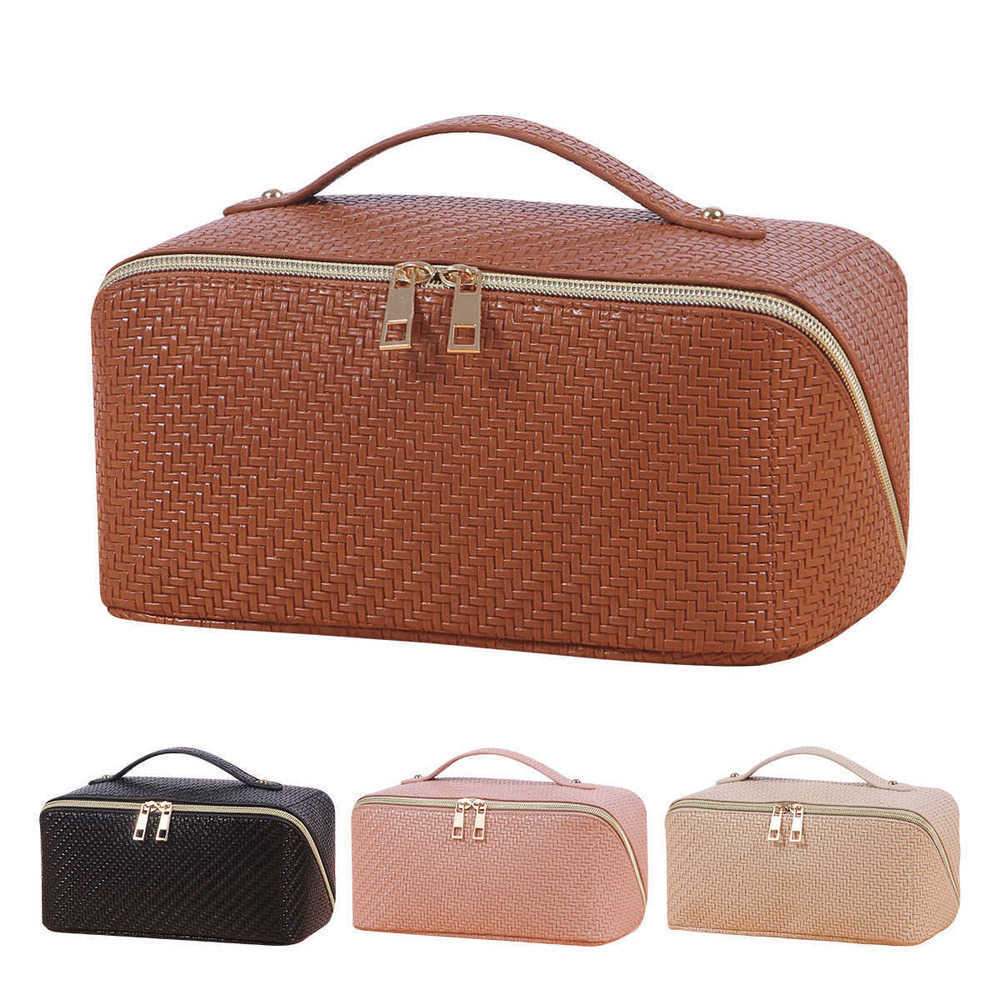 Luggage HRS024 Special PU Leather Woven Embossed Large Capacity Travel Makeup Bag 230420, Ivory
Luggage HRS024 Special PU Leather Woven Embossed Large Capacity Travel Makeup Bag 230420, Ivory
