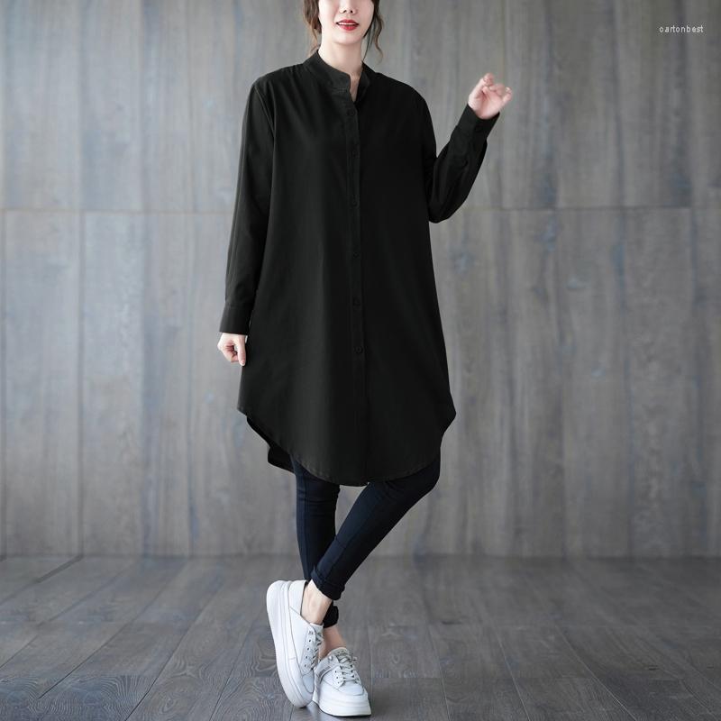 Women's Blouses SuperAen 2023 Spring And Autumn Stand Up Collar Cotton Linen Shirt Women's Oversize Loose Shirts Top, Navy
Women's Blouses SuperAen 2023 Spring And Autumn Stand Up Collar Cotton Linen Shirt Women's Oversize Loose Shirts Top, Navy