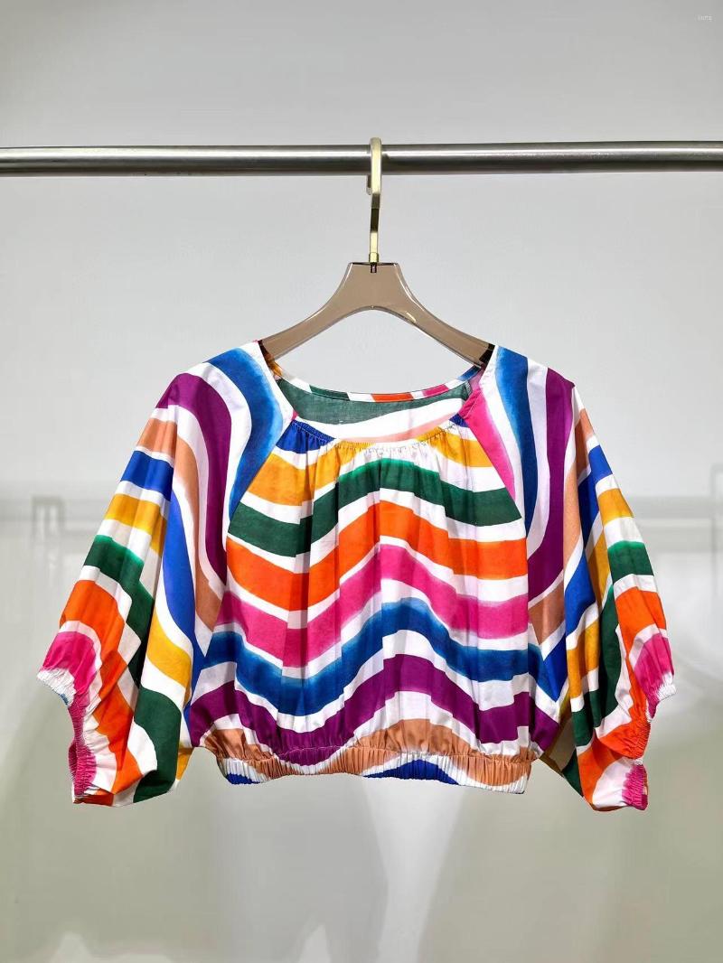 Women' Blouses Fyion High Quality Women' Skirt Cotton Striped Print Ladies Party Short Top 2023 Summer Fashion Runway, As photo
Women' Blouses Fyion High Quality Women' Skirt Cotton Striped Print Ladies Party Short Top 2023 Summer Fashion Runway, As photo