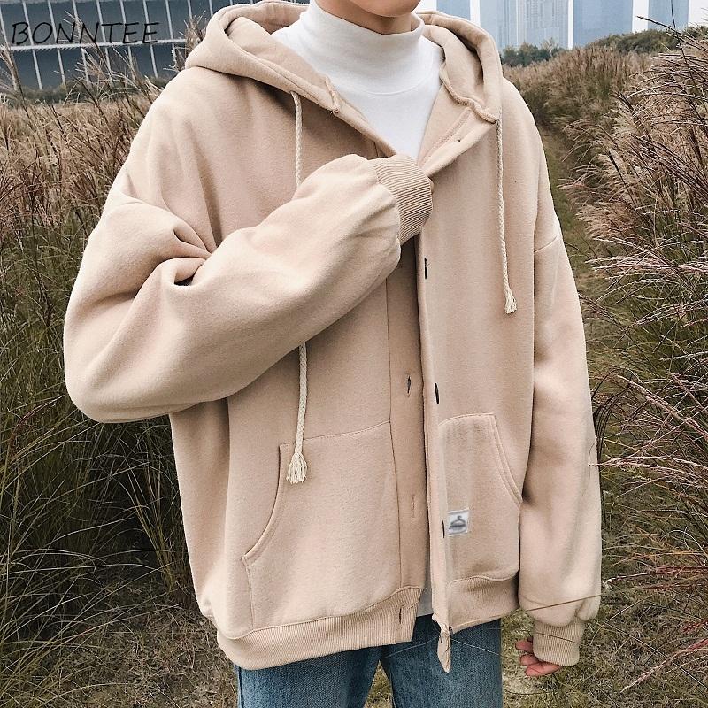 Men' Hoodies Men With Hat Single Breasted Loose Casual Plus Velvet Chic Fashion Harajuku Large Size -3XL Warm All-match Basic Coats, Grey
Men' Hoodies Men With Hat Single Breasted Loose Casual Plus Velvet Chic Fashion Harajuku Large Size -3XL Warm All-match Basic Coats, Grey