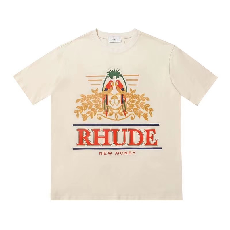 23SS mens t shirt rhude shirt designer shirt pure cotton tees street fashion casual couple matching short sleeves S-XL
23SS mens t shirt rhude shirt designer shirt pure cotton tees street fashion casual couple matching short sleeves S-XL