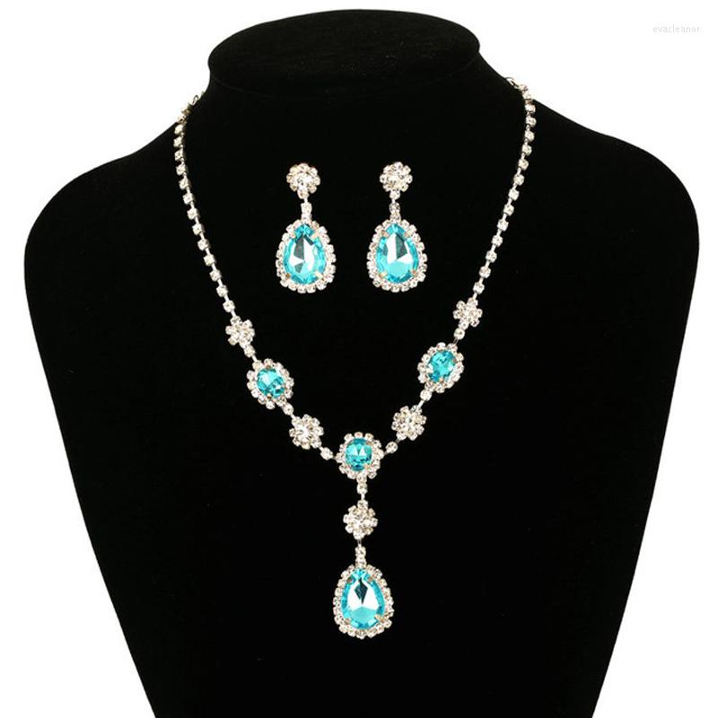 Necklace Earrings Set YFJEWE Water Drop Silver Color Plated Crystal Handmade Chain Women And Earring Sets For Wedding Party Gifts Jewelr, Picture shown
Necklace Earrings Set YFJEWE Water Drop Silver Color Plated Crystal Handmade Chain Women And Earring Sets For Wedding Party Gifts Jewelr, Picture shown
