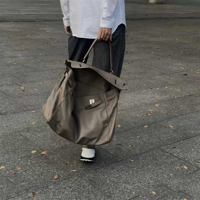 Birkin H ermes 50cm Cowhide Super Large Single Shoulder Women's Travel Luggage 50cm with h High QualityHB-8QHN, Grey
Birkin H ermes 50cm Cowhide Super Large Single Shoulder Women's Travel Luggage 50cm with h High QualityHB-8QHN, Grey