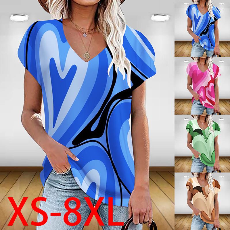 Women's T Shirts Solid Color Printing V-neck Short-sleeved T-shirt For Women Summer Women's Loose Casual Tops Fashion Plus Size Clothing, Blue
Women's T Shirts Solid Color Printing V-neck Short-sleeved T-shirt For Women Summer Women's Loose Casual Tops Fashion Plus Size Clothing, Blue