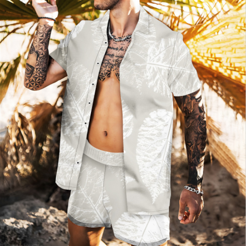 Mens Tracksuits Casual fashion style summer mens trend 3D creative printed casual shirt short sleeve shorts mens suit 230419
Mens Tracksuits Casual fashion style summer mens trend 3D creative printed casual shirt short sleeve shorts mens suit 230419