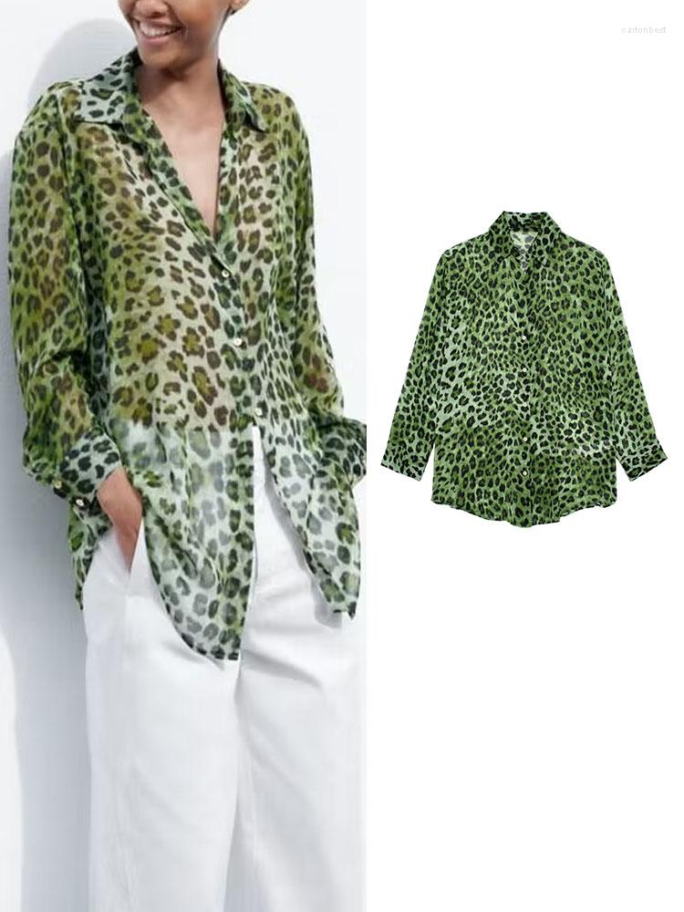 Women's Blouses RDMQ 2023 Women Leopard Print Shirt Summer Causal Long Sleeve Tops Vintage Turn Down Collar Single Breasted T-Shirts, Picture shown
Women's Blouses RDMQ 2023 Women Leopard Print Shirt Summer Causal Long Sleeve Tops Vintage Turn Down Collar Single Breasted T-Shirts, Picture shown