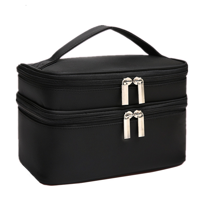 Cosmetic Bags Cases Women Large Cosmetic Bag Box Waterproof Oxford Make up Case Travel Organizer Necessary Beauty Vanity Toiletry Wash Makeup Pouch 230419, 1 layer black
Cosmetic Bags Cases Women Large Cosmetic Bag Box Waterproof Oxford Make up Case Travel Organizer Necessary Beauty Vanity Toiletry Wash Makeup Pouch 230419, 1 layer black