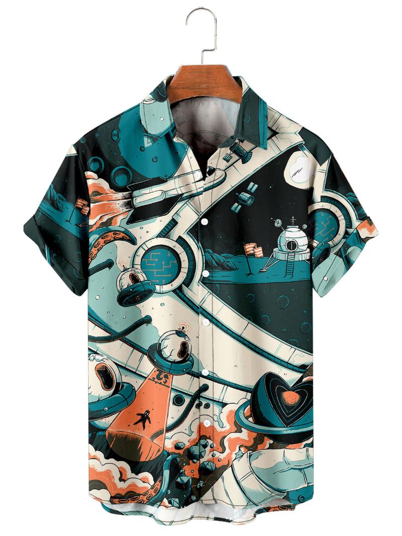 Men's Casual Shirts Fashion Y2K Hombre T-Shirts Hawaiian Shirt Starry Floral 3D Print Cozy Short Sleeve Beach Oversized Clothes 15, B364 b european size
Men's Casual Shirts Fashion Y2K Hombre T-Shirts Hawaiian Shirt Starry Floral 3D Print Cozy Short Sleeve Beach Oversized Clothes 15, B364 b european size
