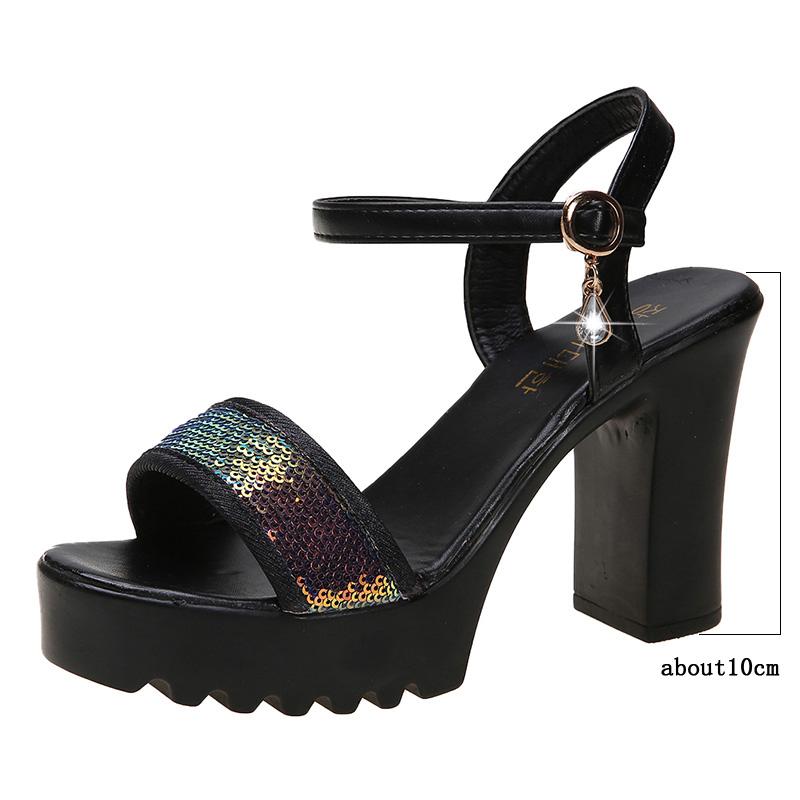 Sandals Block Heels Female Platform Women Summer 2023 Open Toe Glitter Pumps Shoes High, Black
Sandals Block Heels Female Platform Women Summer 2023 Open Toe Glitter Pumps Shoes High, Black