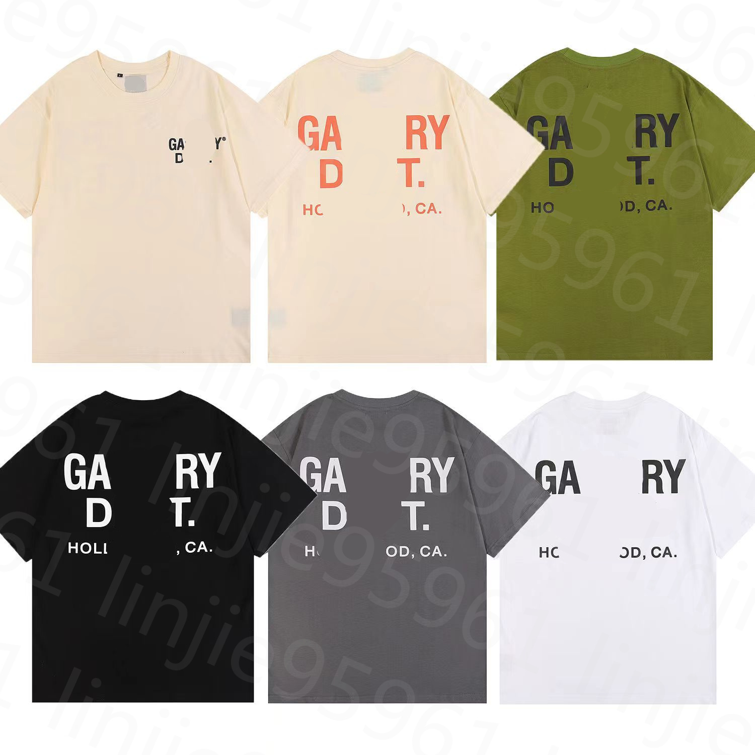 Men T-shirt Unisex Gall Dep Cotton Fashion Designer Brand Washed Old Rainbow Letter Print Loose Short Sleeve Round Neck, Ga2
Men T-shirt Unisex Gall Dep Cotton Fashion Designer Brand Washed Old Rainbow Letter Print Loose Short Sleeve Round Neck, Ga2