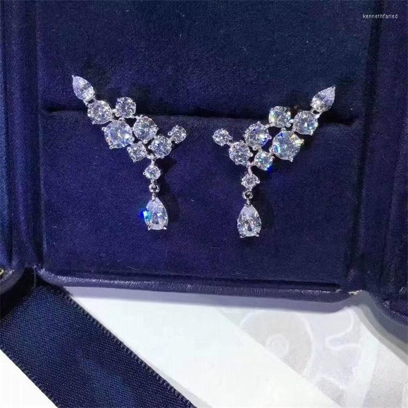 Dangle Earrings High-grade And Versatile Water Drop Women's Dinner Dress Accessories Fashion Luxury Zircon Wedding
Dangle Earrings High-grade And Versatile Water Drop Women's Dinner Dress Accessories Fashion Luxury Zircon Wedding