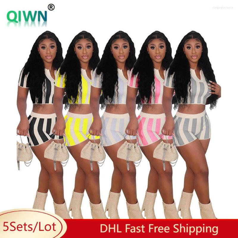 Women' Tracksuits 5Sets Bulk Wholesale Striped Printing Two Piece Set Women Sexy Backless Lace Up Crop T-shirts Shorts Outfits Summer Suits, Black
Women' Tracksuits 5Sets Bulk Wholesale Striped Printing Two Piece Set Women Sexy Backless Lace Up Crop T-shirts Shorts Outfits Summer Suits, Black