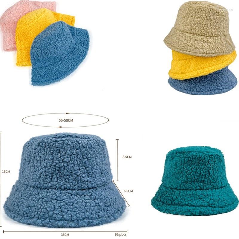 Berets Winter Warm Bucket Hats Lamb Wool Faux Fur Fisherman Caps Women Thicken Plush Outdoor Keep Fishing Unisex Traf
Berets Winter Warm Bucket Hats Lamb Wool Faux Fur Fisherman Caps Women Thicken Plush Outdoor Keep Fishing Unisex Traf