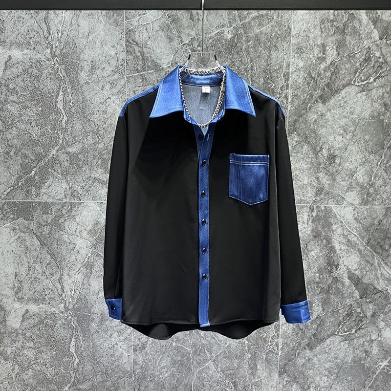 Men's Casual Shirts Gh0688 Fashion Men's 2023 Runway Luxury European Design Party Style Clothing, Black
Men's Casual Shirts Gh0688 Fashion Men's 2023 Runway Luxury European Design Party Style Clothing, Black
