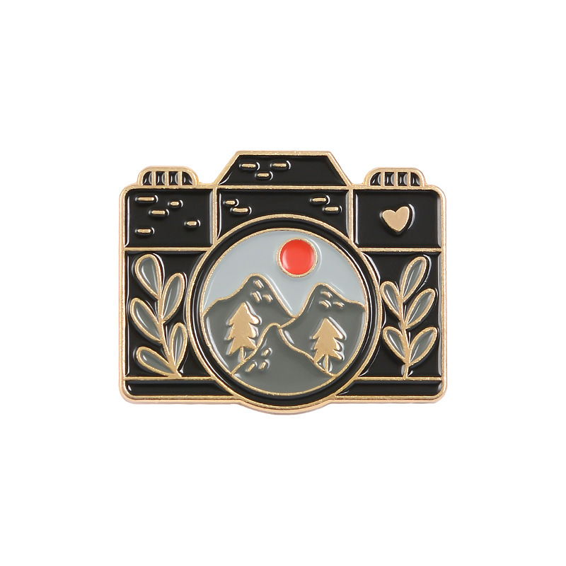 Rainbow Camera Snow Mountain Brooch Student Creative Cartoon Cute Outdoor Pins Collar Badge Jewelry
Rainbow Camera Snow Mountain Brooch Student Creative Cartoon Cute Outdoor Pins Collar Badge Jewelry