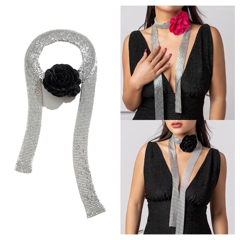Scarves Sequin Skinny Scarf Necktie For Women Choker Necklace Collar Metallic Flower
Scarves Sequin Skinny Scarf Necktie For Women Choker Necklace Collar Metallic Flower