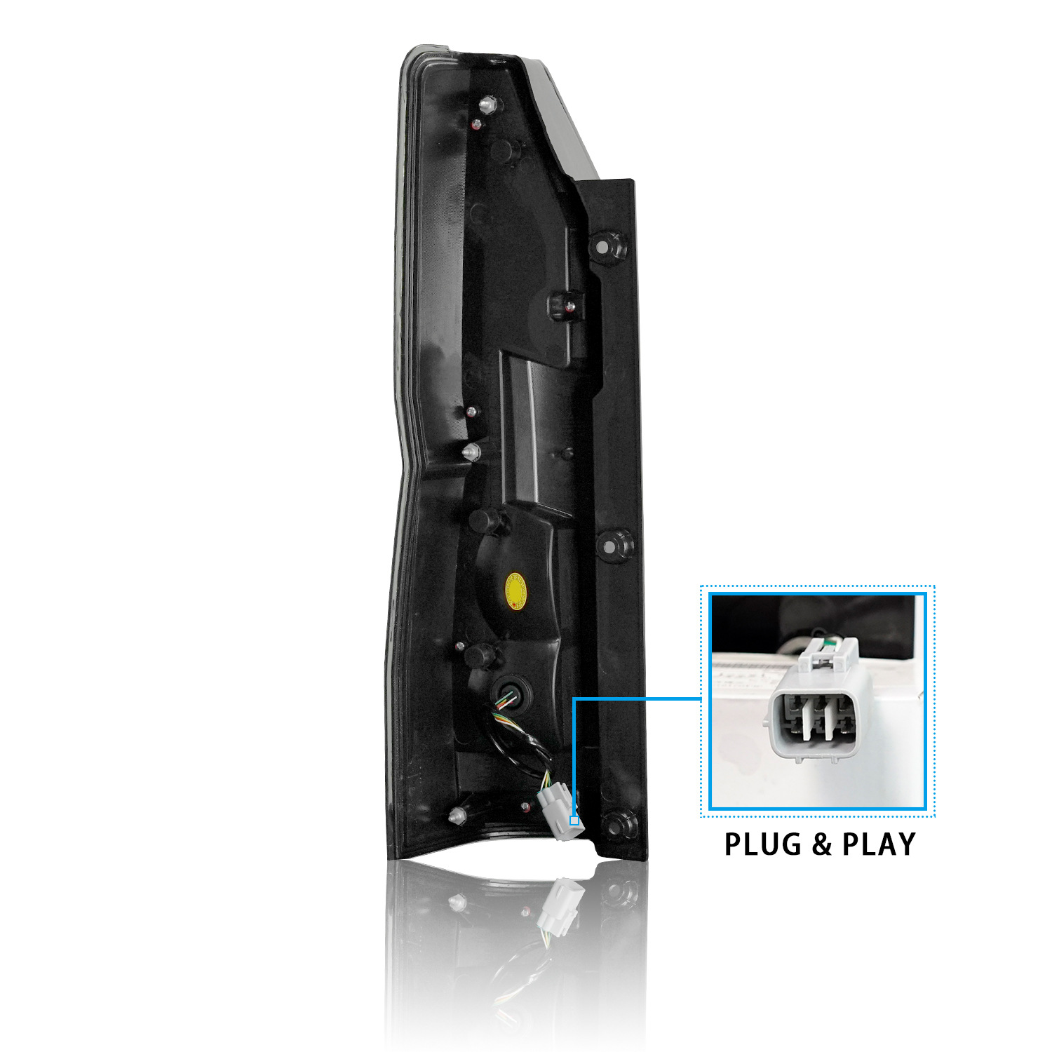 Full LED Taillight For TOYOTA HIACE 20 19-2022 Upgrade Taillights Streamer Turn Signal Lights Reverse Running Lamp