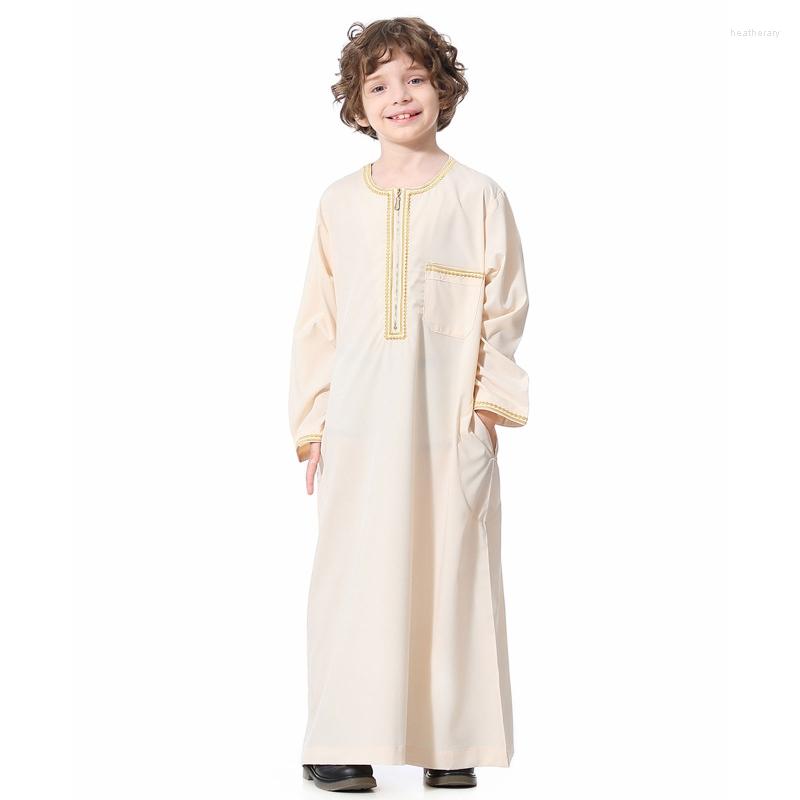 Ethnic Clothing Skin-friendly Muslim Traditional Abaya Jubba Thobe Children Caftan Boy Long Dress Teenagers Embroidere Kaftan
Ethnic Clothing Skin-friendly Muslim Traditional Abaya Jubba Thobe Children Caftan Boy Long Dress Teenagers Embroidere Kaftan