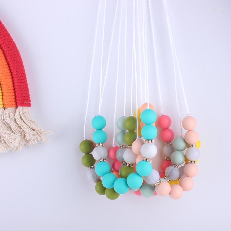 Chains Silicone Wood Nursing Necklace With Satin Feel Nylon Cord Safety Clasp For Breastfeeding Black And White Geometric Baby Shower
Chains Silicone Wood Nursing Necklace With Satin Feel Nylon Cord Safety Clasp For Breastfeeding Black And White Geometric Baby Shower