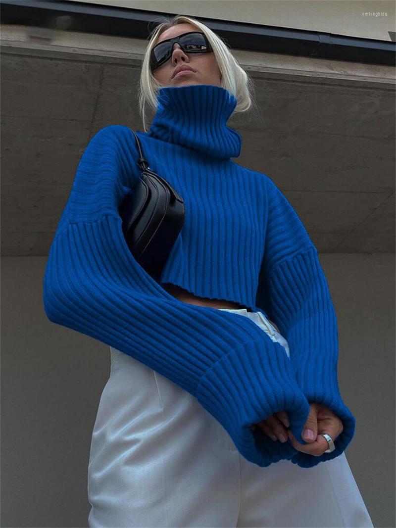 Women' Sweaters Wsevypo High Neck Knit Ribbed Cropped Autumn Winter Casual Women Long Sleeve Pullover Tops Street Jumpers, Blue
Women' Sweaters Wsevypo High Neck Knit Ribbed Cropped Autumn Winter Casual Women Long Sleeve Pullover Tops Street Jumpers, Blue