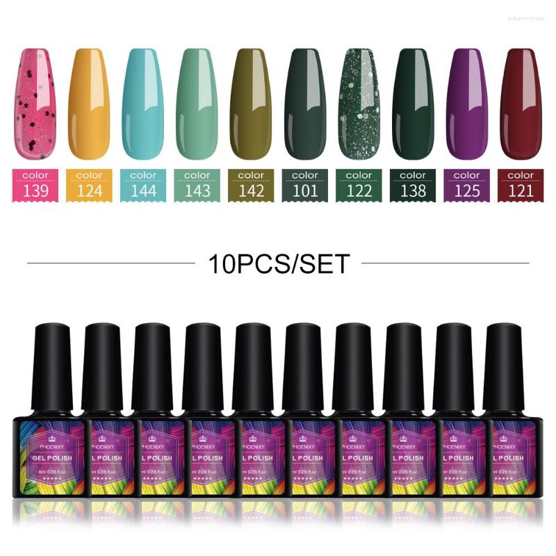 Nail Art Kits Phoenixy Nude Pink Glitter Gel Polish Set 10/8/6 PCS Semi Permanent UV Kit Soak Off LED Varnishes
Nail Art Kits Phoenixy Nude Pink Glitter Gel Polish Set 10/8/6 PCS Semi Permanent UV Kit Soak Off LED Varnishes