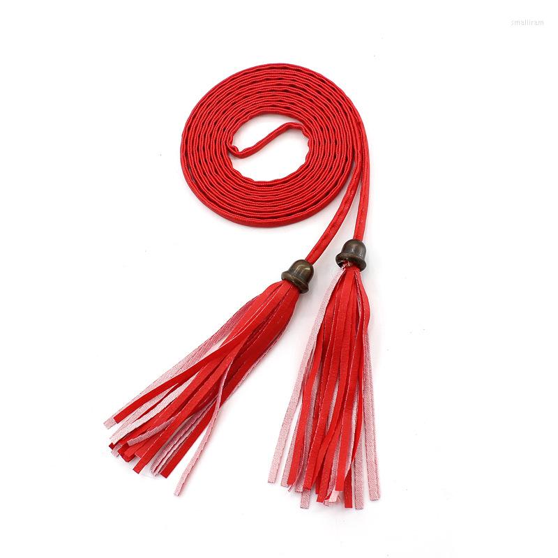 Belts PU Material Accessories Tassels Thin Rope Weaving Female Draw Back Decoration Fashion Dress Wild Small Belt Feminino, White
Belts PU Material Accessories Tassels Thin Rope Weaving Female Draw Back Decoration Fashion Dress Wild Small Belt Feminino, White