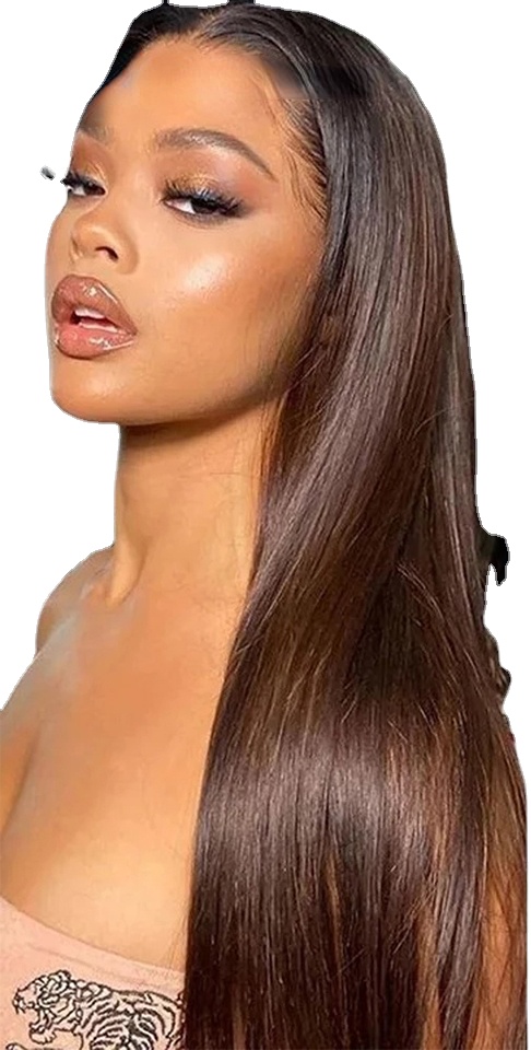 Brown Straight Lace Front Wig Preplucked HD Transparent Straight Human Hair Wig Glueless Brazilian Human Hair Lace Wig For Women, 13x4 lace front wig
Brown Straight Lace Front Wig Preplucked HD Transparent Straight Human Hair Wig Glueless Brazilian Human Hair Lace Wig For Women, 13x4 lace front wig