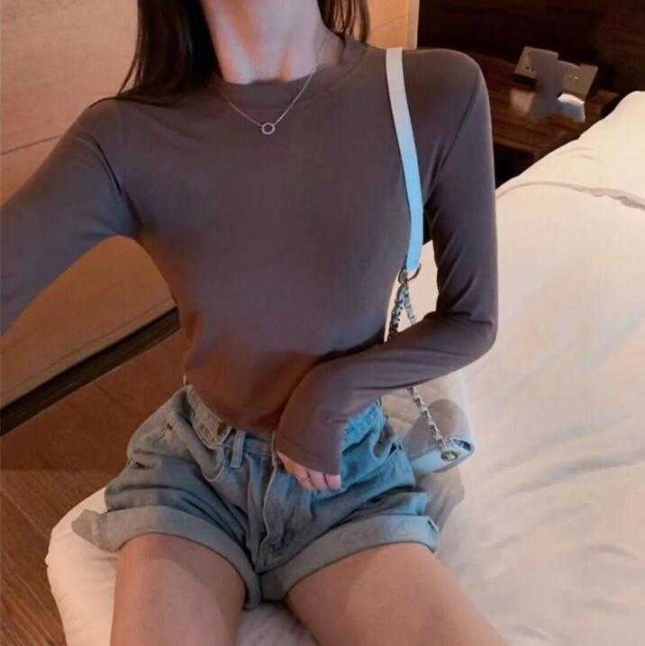 2023 Fashionable And Casual Women's Long Sleeve T Shirts Sexy Slim Design Pure Cotton Comfortable Close-fitting Showing The Charm, Cc-04
2023 Fashionable And Casual Women's Long Sleeve T Shirts Sexy Slim Design Pure Cotton Comfortable Close-fitting Showing The Charm, Cc-04