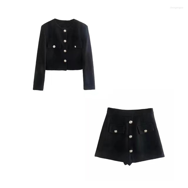 Two Piece Dress Tweed Blazer Jacket Set Sets Women Skirt Fall 2023 Womens Fashion Black Single Breasted High-Waisted Suit
Two Piece Dress Tweed Blazer Jacket Set Sets Women Skirt Fall 2023 Womens Fashion Black Single Breasted High-Waisted Suit