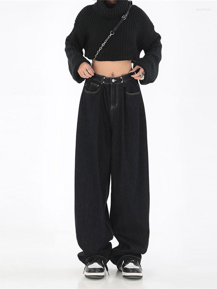 Women's Jeans High Waist Women Baggy 2023 Fashion Straight Leg Pants Y2k Denim Trousers Vintage Loose Black Washed Mom
Women's Jeans High Waist Women Baggy 2023 Fashion Straight Leg Pants Y2k Denim Trousers Vintage Loose Black Washed Mom