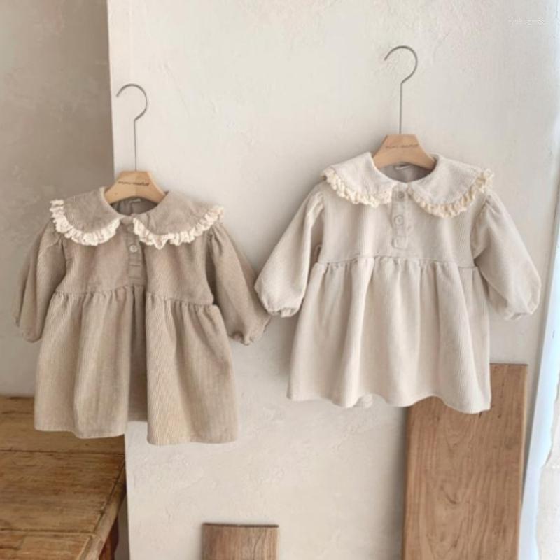Girl Dresses 2023 Spring Baby Clothes Toddler Ins Style Lace Patchwork Lapel Corduroy Dress Girls Casual Doll Collar Party, Beige
Girl Dresses 2023 Spring Baby Clothes Toddler Ins Style Lace Patchwork Lapel Corduroy Dress Girls Casual Doll Collar Party, Beige