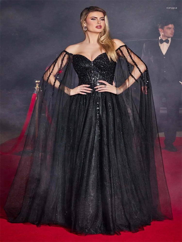 Party Dresses A-Line Prom Off-The-Shoulder Sleeveless Applique Printing Formal Evening Gowns Elegant For Women, White
Party Dresses A-Line Prom Off-The-Shoulder Sleeveless Applique Printing Formal Evening Gowns Elegant For Women, White