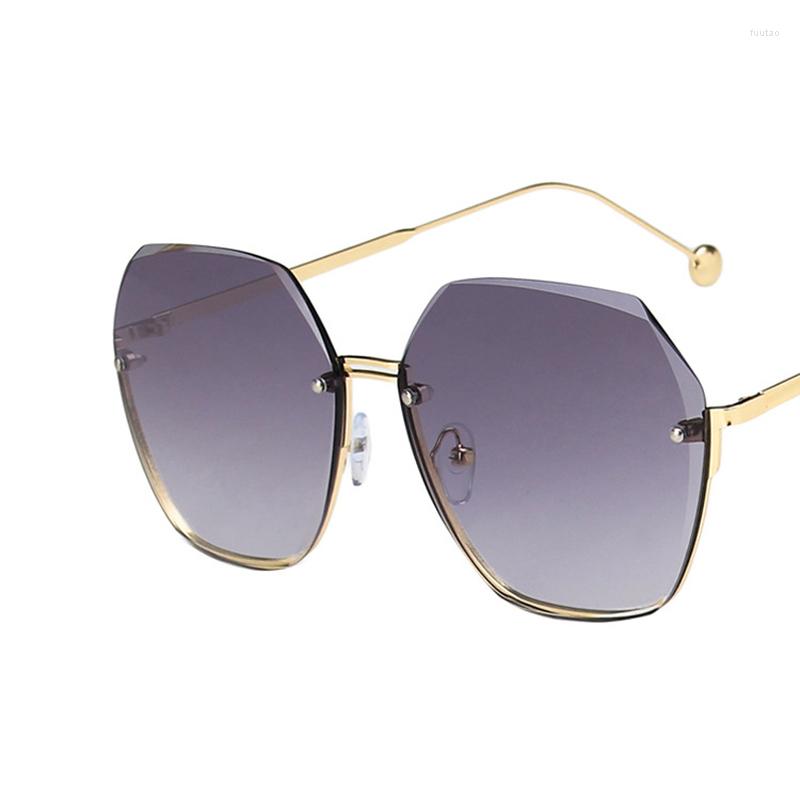 Sunglasses DOISYER 2023 Rimless Trimming Fashion Temperament Women's Big Face Thin Glasses UV Protection
Sunglasses DOISYER 2023 Rimless Trimming Fashion Temperament Women's Big Face Thin Glasses UV Protection