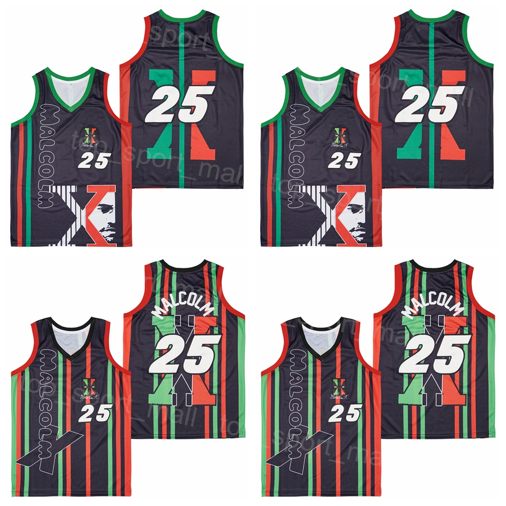 Movie Basketball Film 25 Malcolm X Power Jersey 1992 Power College Black Team Color HipHop Pure Cotton Embroidery And Stitched Breathable For Sport Fans High/Top
Movie Basketball Film 25 Malcolm X Power Jersey 1992 Power College Black Team Color HipHop Pure Cotton Embroidery And Stitched Breathable For Sport Fans High/Top