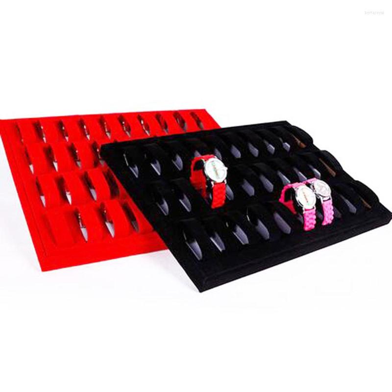 Jewelry Pouches SZanbana 40 Slots Velvet Black / Red Watch Cases Watches Box Organizer Case Tray Storage Trays Inserts Collector
Jewelry Pouches SZanbana 40 Slots Velvet Black / Red Watch Cases Watches Box Organizer Case Tray Storage Trays Inserts Collector