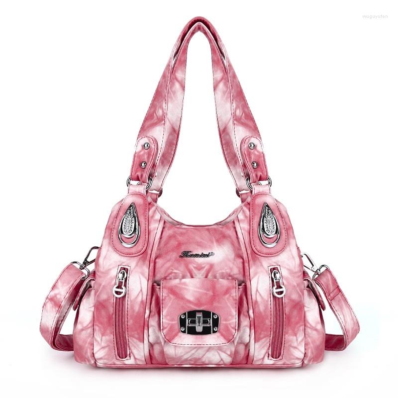 Evening Bags Angelkiss Women Small Handbags Large PU Shoulder Bag Satchel Top-handle Handbag Dyeing Dumpling Pack Multi-pockets, Gray
Evening Bags Angelkiss Women Small Handbags Large PU Shoulder Bag Satchel Top-handle Handbag Dyeing Dumpling Pack Multi-pockets, Gray