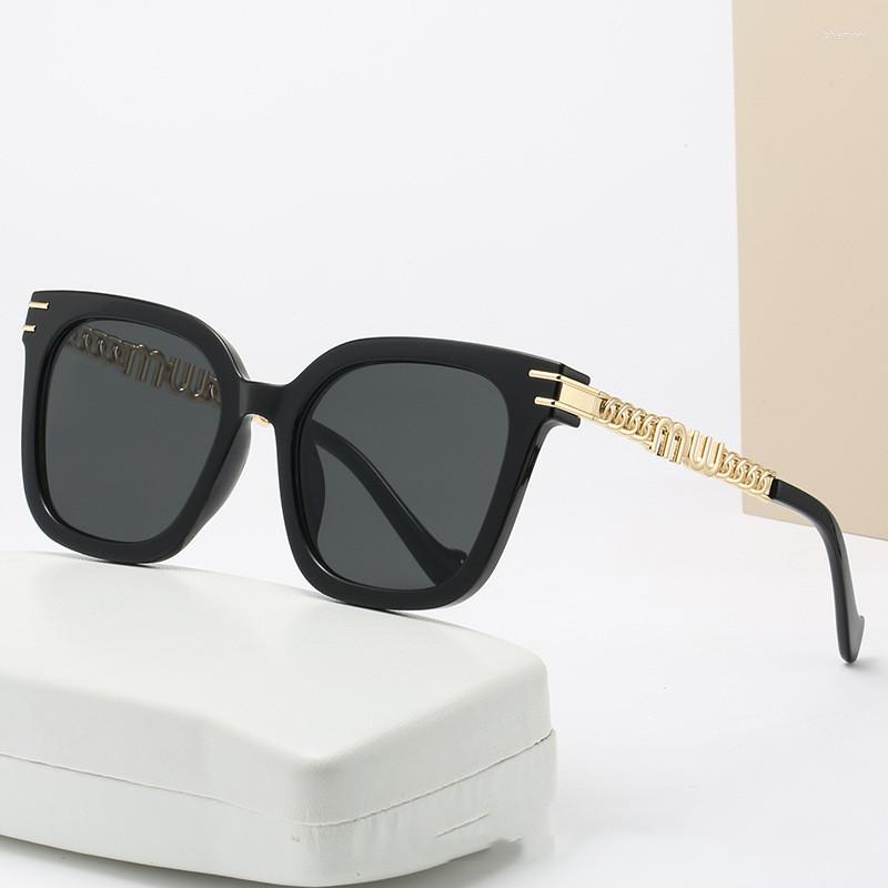 Sunglasses 2023 Women Ladies European And American Fashion Trend Tricolor Glasses Net Red Same Eyewear 
Sunglasses 2023 Women Ladies European And American Fashion Trend Tricolor Glasses Net Red Same Eyewear