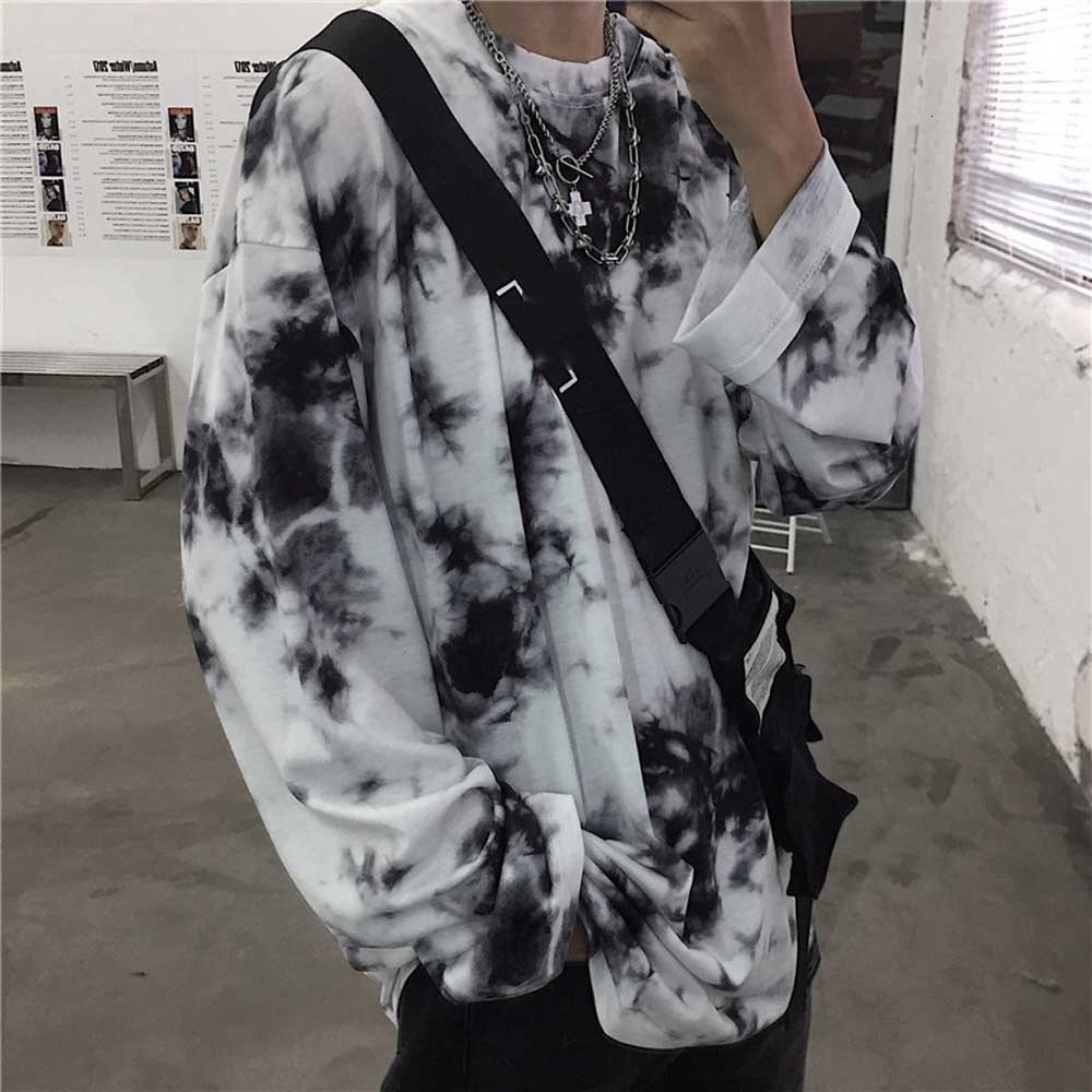 Women's T-Shirt Vintage Hip Hops Korean Style Women's Tie Dye Printed T-shirts Oversized M- Loose Long Sleeve Tee Tops XYFS 230419, Blue
Women's T-Shirt Vintage Hip Hops Korean Style Women's Tie Dye Printed T-shirts Oversized M- Loose Long Sleeve Tee Tops XYFS 230419, Blue