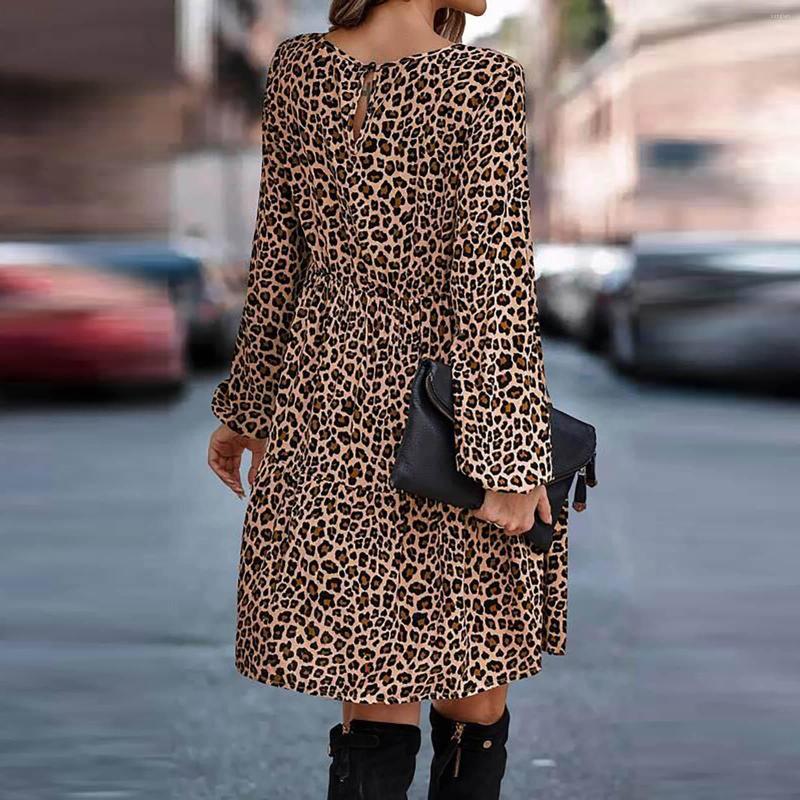 Casual Dresses Vintage Female Elegant For Women Daily Summer Long Sleeve Leopard Print Spaghetti Strap Dress O Neck Mini, Coffee
Casual Dresses Vintage Female Elegant For Women Daily Summer Long Sleeve Leopard Print Spaghetti Strap Dress O Neck Mini, Coffee