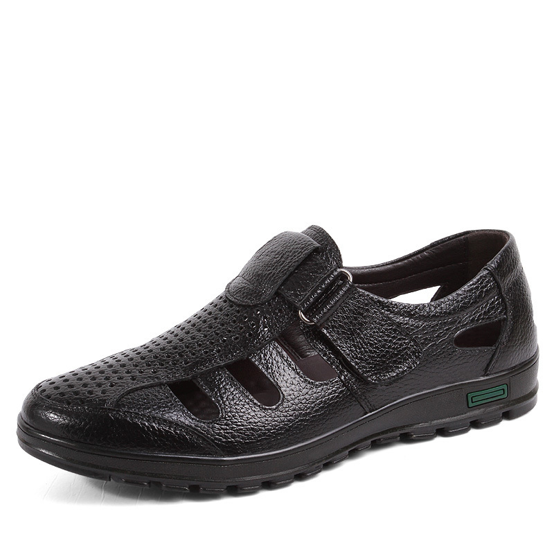Sandals Men Sandals Genuine Leather Men Casual Men Leather Sandal Shoes for Men Beach Shoes Fashioin Breathable Mens Flats 230420, Black
Sandals Men Sandals Genuine Leather Men Casual Men Leather Sandal Shoes for Men Beach Shoes Fashioin Breathable Mens Flats 230420, Black