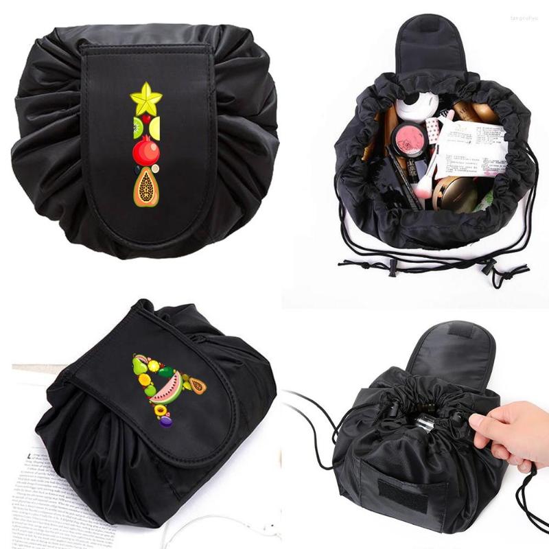 Cosmetic Bags Portable Women Drawstring Handbag Travel Makeup Organizer Bag Make UP Case Clutch Storage Pouch Toiletry Box, Black
Cosmetic Bags Portable Women Drawstring Handbag Travel Makeup Organizer Bag Make UP Case Clutch Storage Pouch Toiletry Box, Black