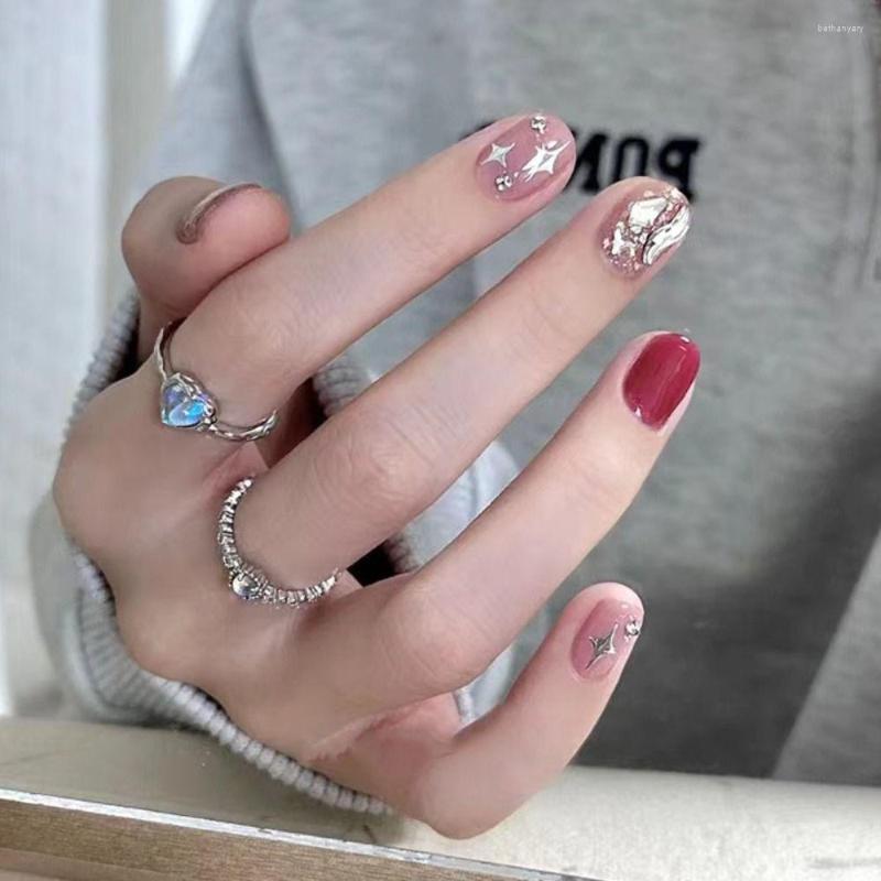 False Nails 24pcs Nail Tips Press On Manicure Fake Nials French Crystal Short Square, 15206
False Nails 24pcs Nail Tips Press On Manicure Fake Nials French Crystal Short Square, 15206