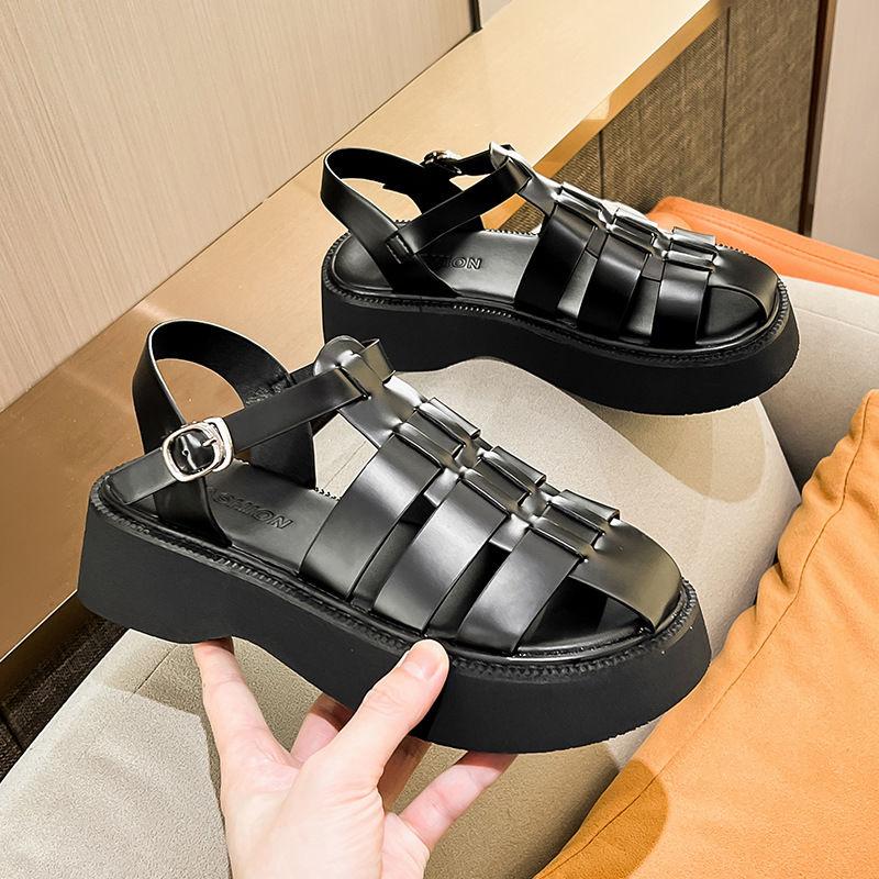 Sandals Mary Jane Girls Thick Bottom Baotou 2023 Summer Retro Heightened Daily Casual Women's Black HeelsSandals
Sandals Mary Jane Girls Thick Bottom Baotou 2023 Summer Retro Heightened Daily Casual Women's Black HeelsSandals