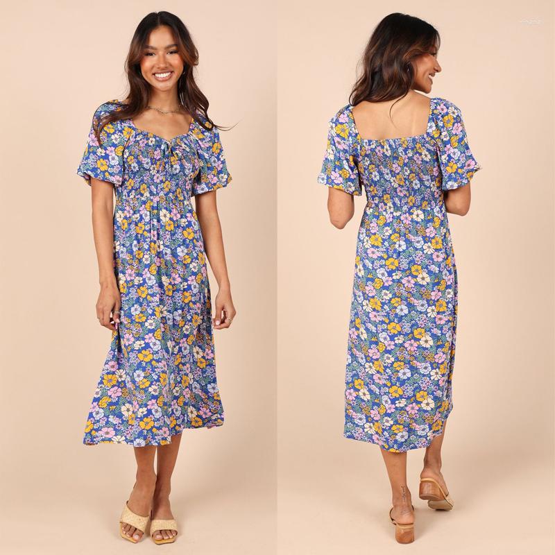 Women' Swimwear Summer 2023 Wishv Brought Word Skirt Short Sleeve Cotton Clothes For Dress Women Cover Up Beach Floral Polyester Bath, Blue
Women' Swimwear Summer 2023 Wishv Brought Word Skirt Short Sleeve Cotton Clothes For Dress Women Cover Up Beach Floral Polyester Bath, Blue