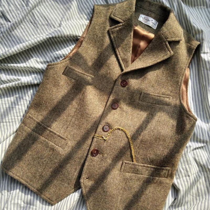 Men's Vests Brown Men Suit Black Waistcoat Vest Man Steampunk Jacket Striped Tweed V-neck Slim Fit Gilet Homme Wedding Clothing, Champagne
Men's Vests Brown Men Suit Black Waistcoat Vest Man Steampunk Jacket Striped Tweed V-neck Slim Fit Gilet Homme Wedding Clothing, Champagne