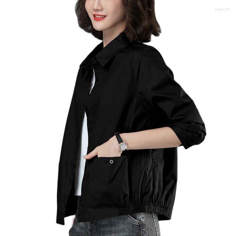 Women's Jackets Women Long Sleeve Covered Belly Shirt 2023 Spring And Autumn Mother Lined Clothes Casual Loose Short Jacket Female Thin Coat, Army green
Women's Jackets Women Long Sleeve Covered Belly Shirt 2023 Spring And Autumn Mother Lined Clothes Casual Loose Short Jacket Female Thin Coat, Army green