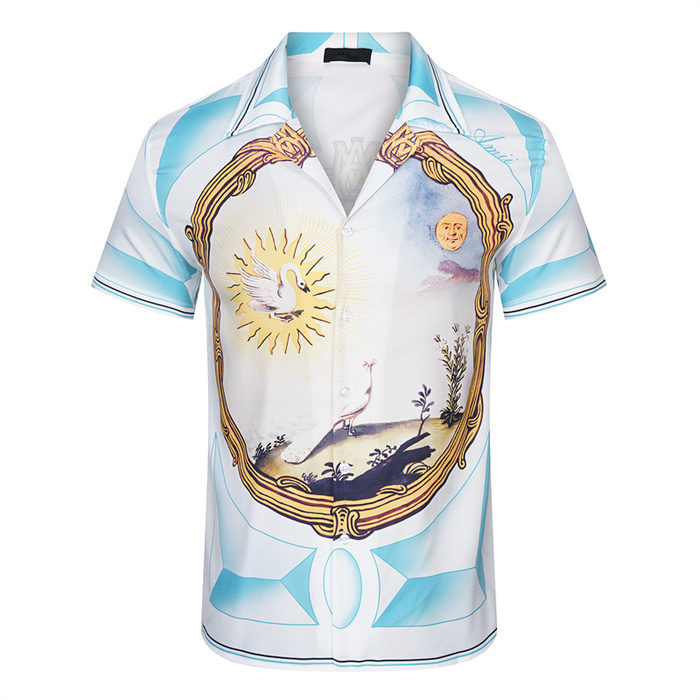 Men Designer Shirts Summer Shoort Sleeve Casual Shirts Fashion Loose Polos Beach Style Breathable Tshirts Tees Clothing#04
Men Designer Shirts Summer Shoort Sleeve Casual Shirts Fashion Loose Polos Beach Style Breathable Tshirts Tees Clothing#04